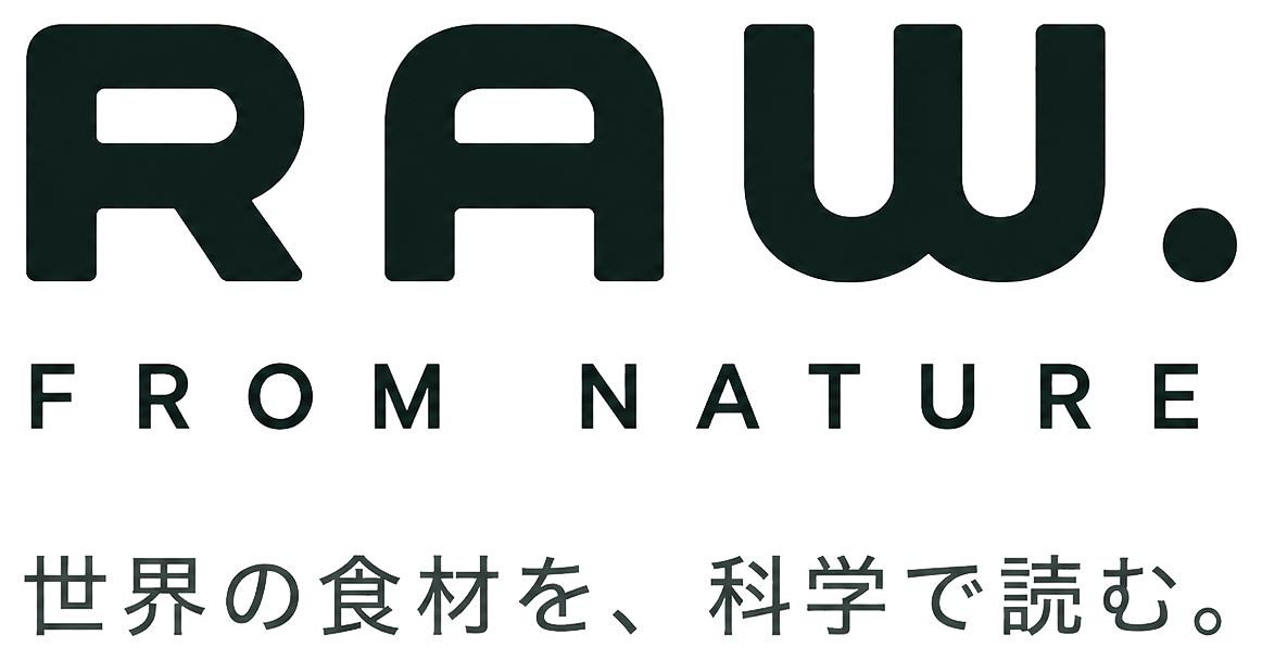 RAW. FROM NATURE